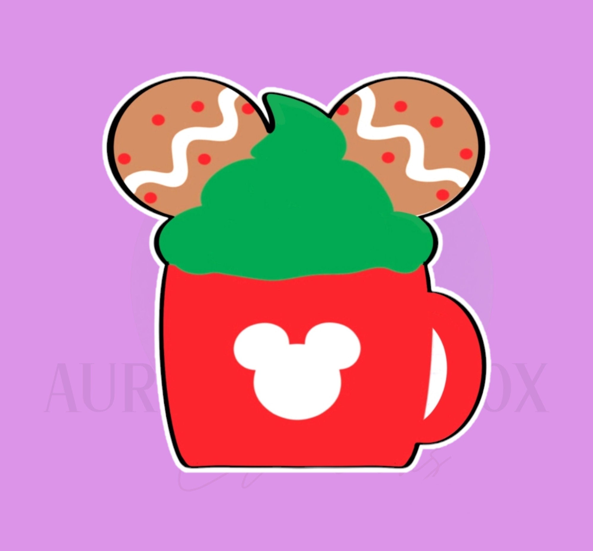 Mouse Hot Cocoa | Cookie Cutter