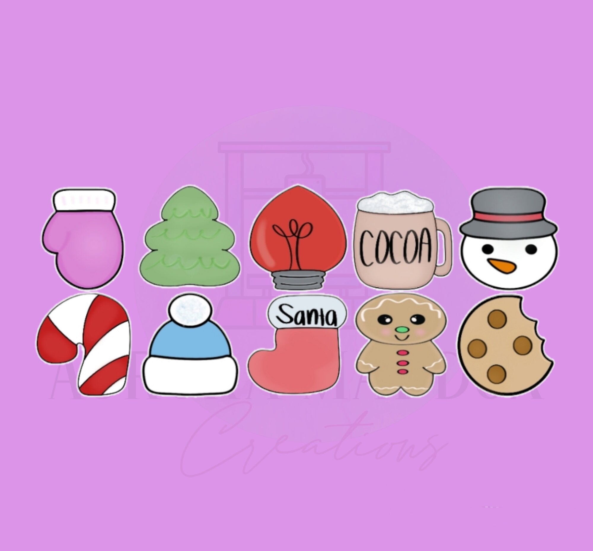 Christmas | 10 Piece Set | Cookie Cutter