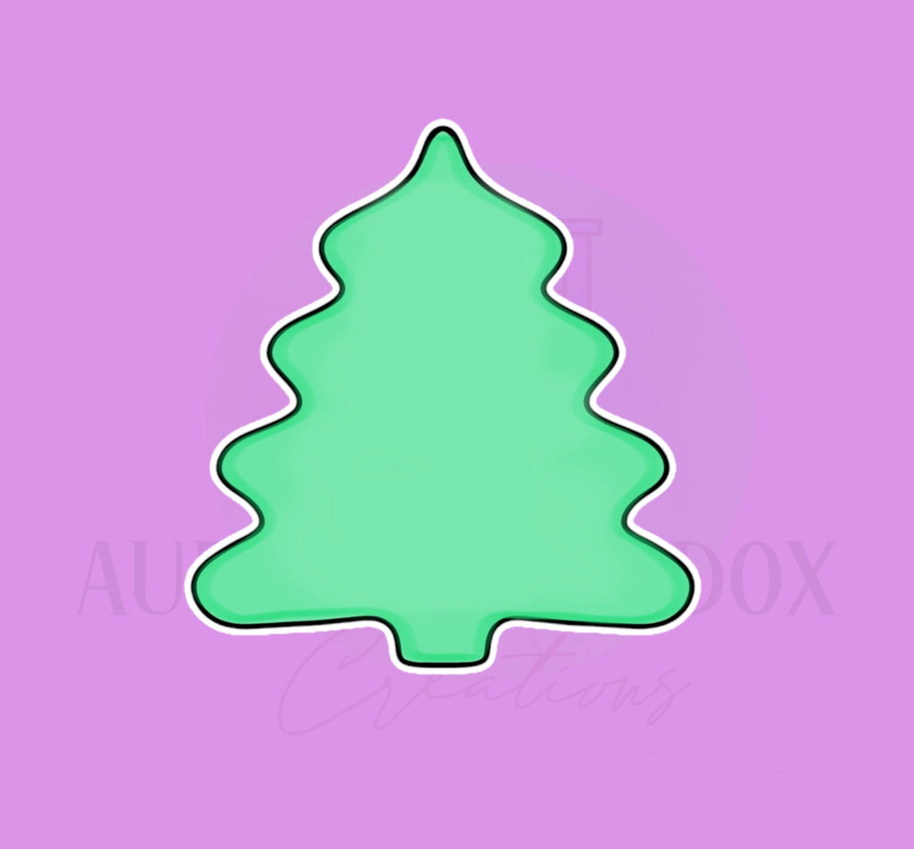 Ruffled Christmas Tree Cookie Cutter