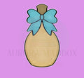 Champagne Bottle Bow Cookie Cutter