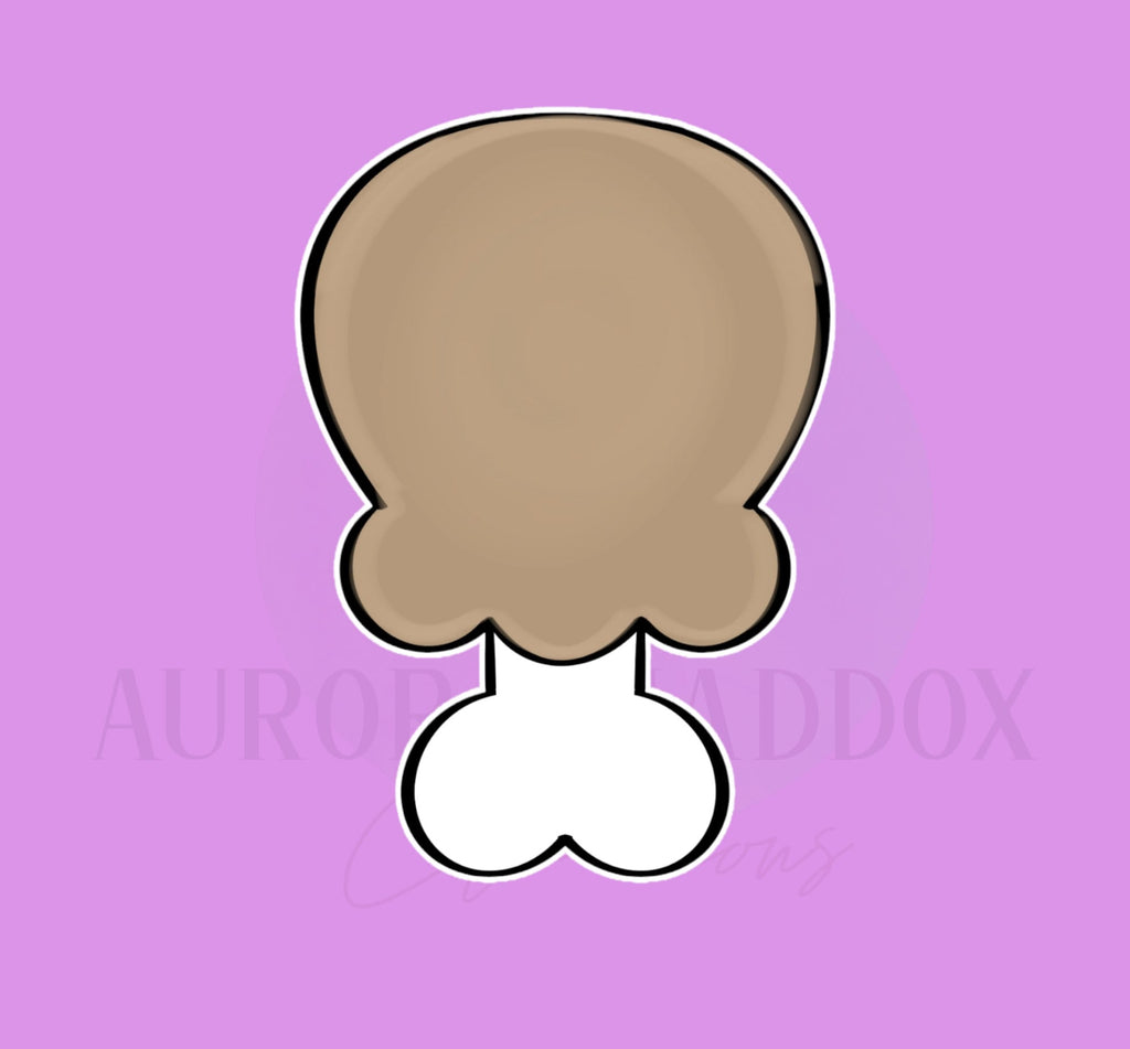 Turkey Leg Cookie Cutter