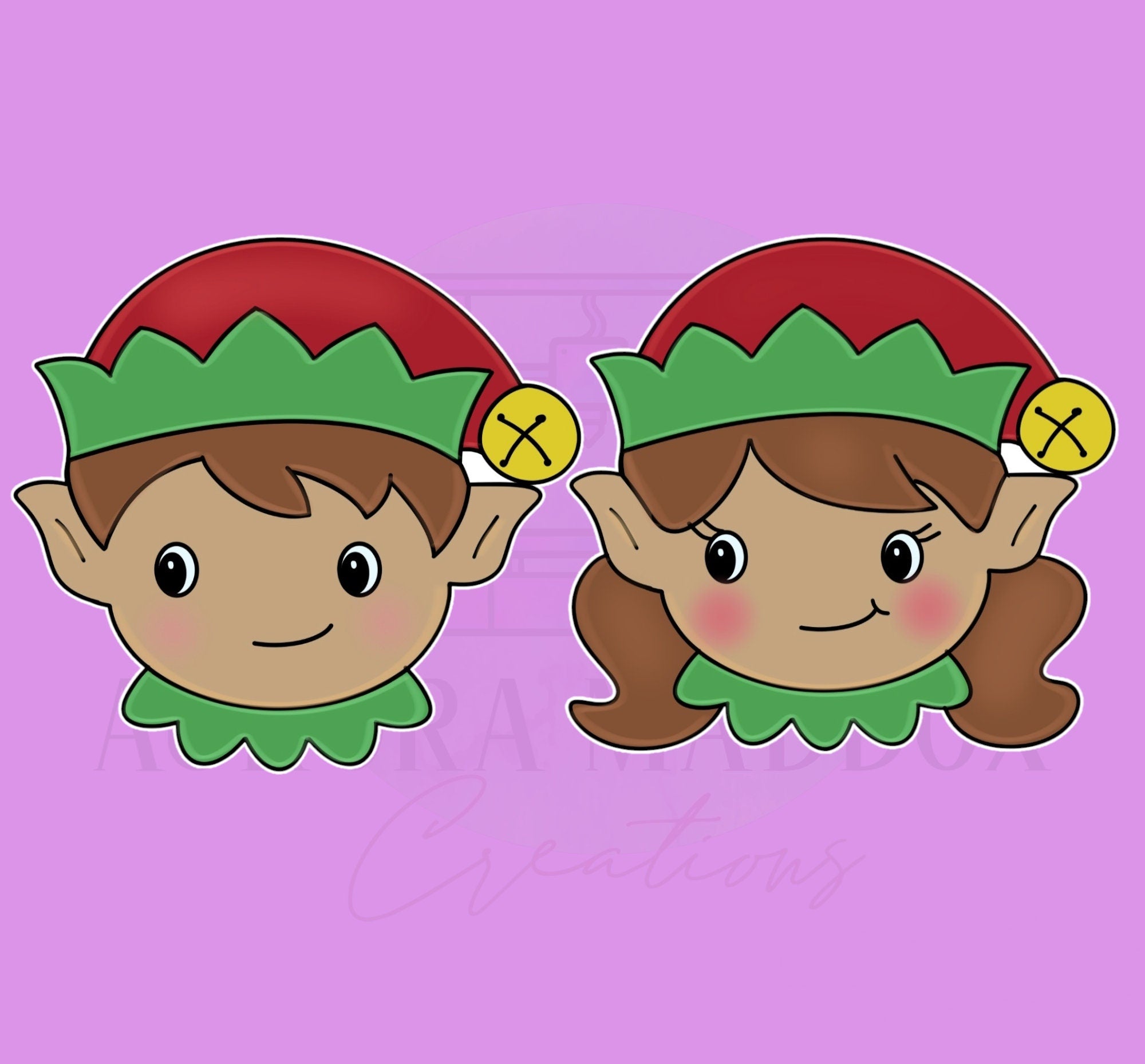 Christmas Elf Set | 2 Piece | Cookie Cutters