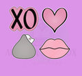Valentine Set #1 | 4 Piece | Cookie Cutter