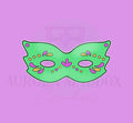 Mardi Gras Mask #4 Cookie Cutter