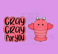 Cray Valentine Set | 2 Piece | Cookie Cutter