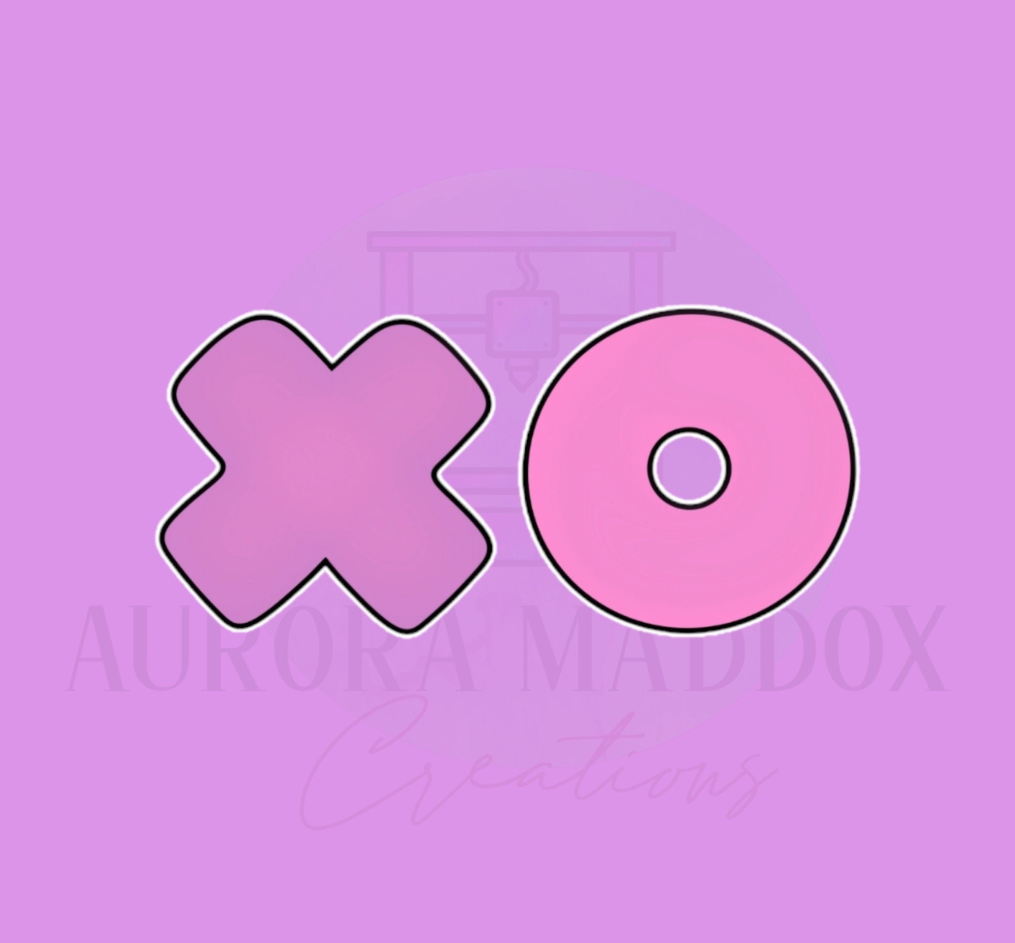X and O | 2 Piece | Cookie Cutter
