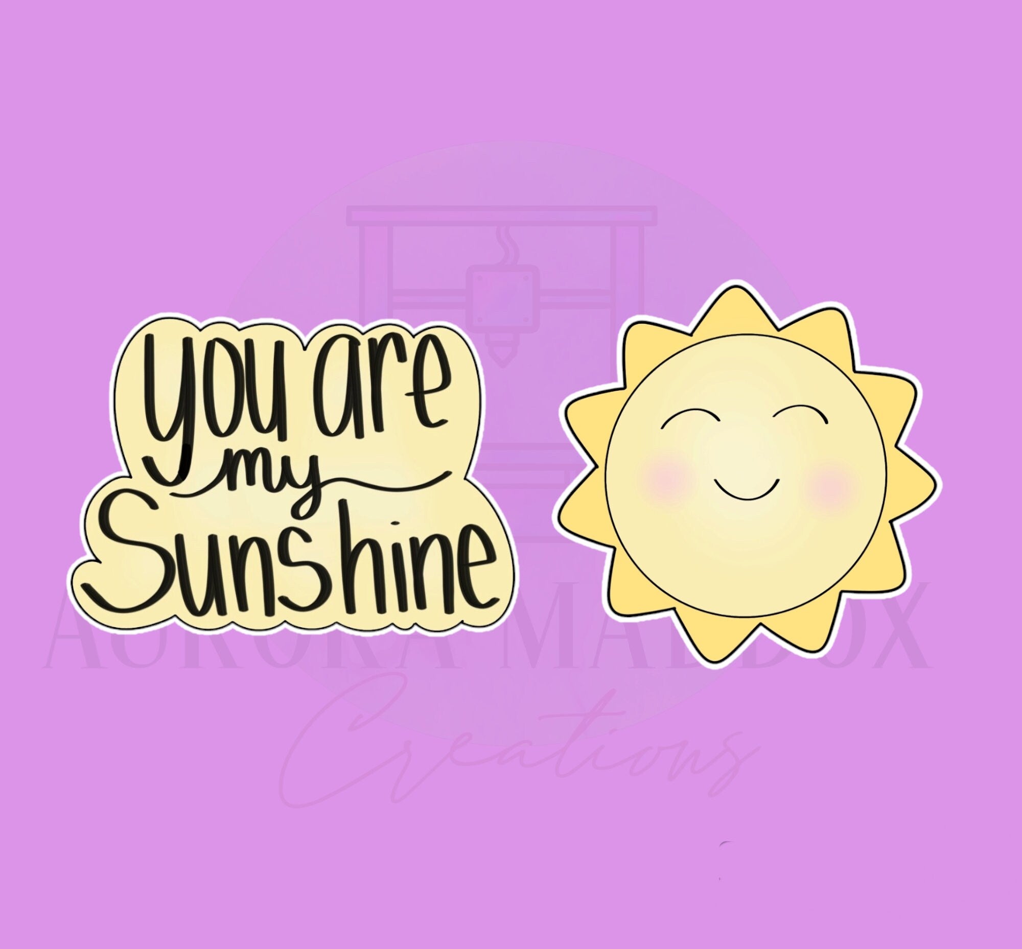 Sunshine Set | 2 Piece | Cookie Cutter