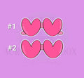 Heart SunGlasses Cookie Cutter