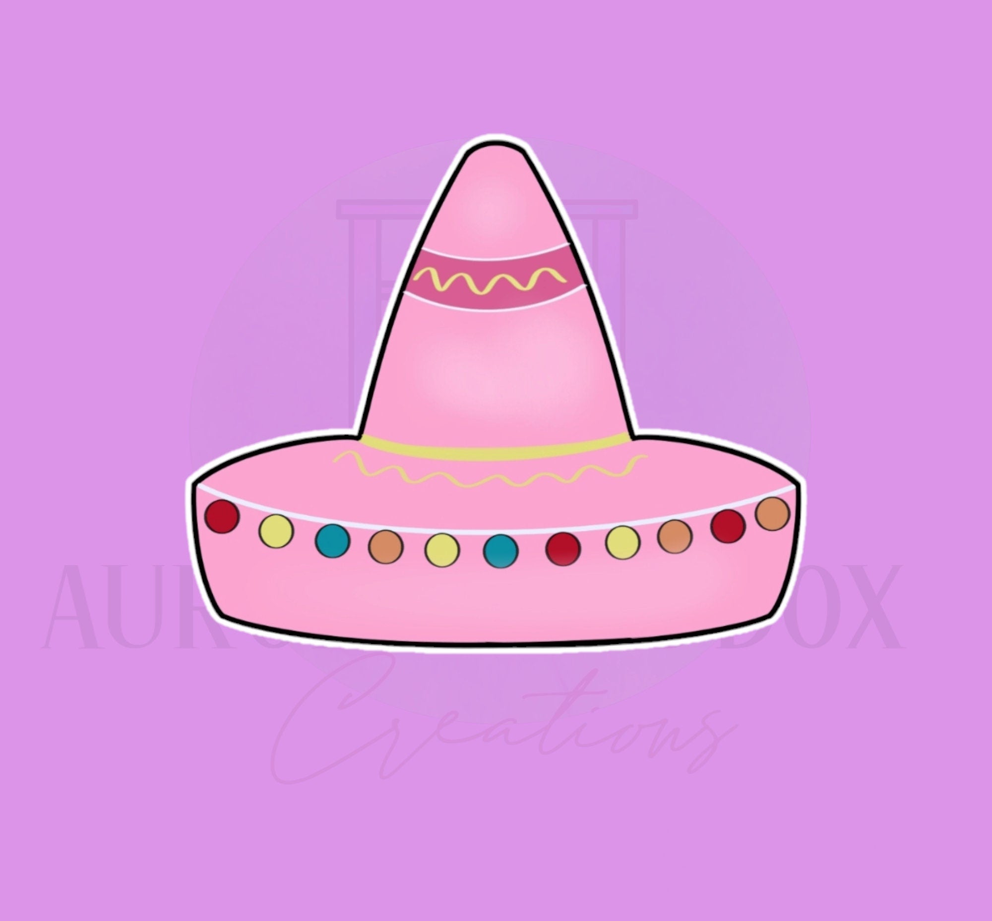 Sombrero Cookie Cutter