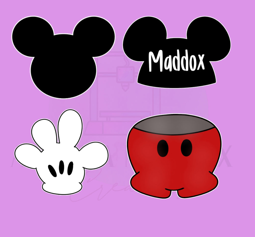 Mouse Set | 4 Piece | Cookie Cutters