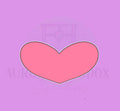 Low Heart Cookie Cutter