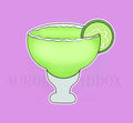 Margarita with Lime Cookie Cutter