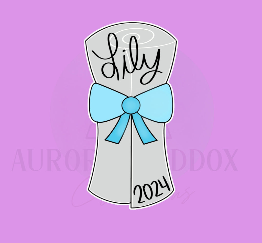 Diploma with Ribbon | Cookie Cutter