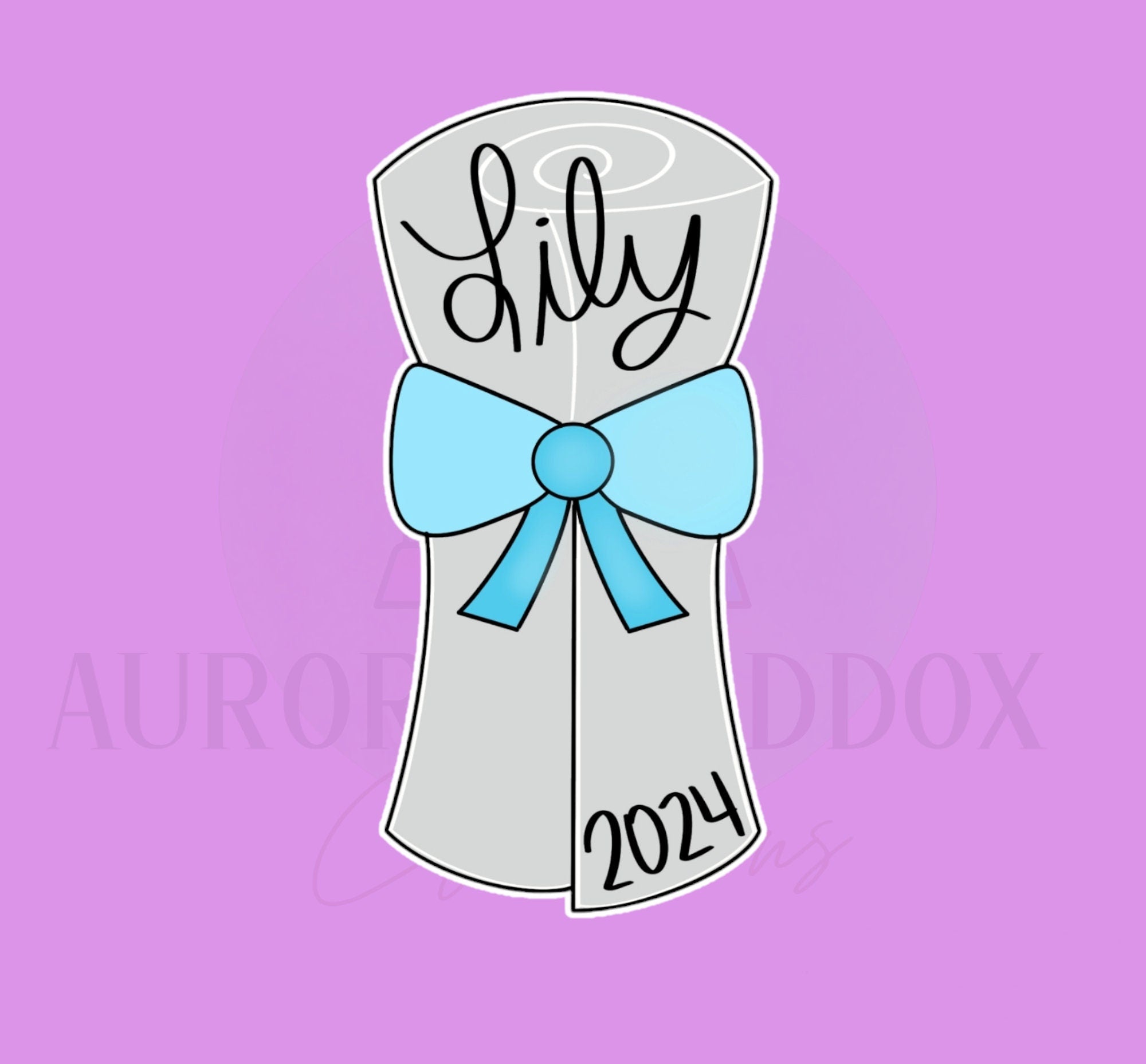 Diploma with Ribbon | Cookie Cutter