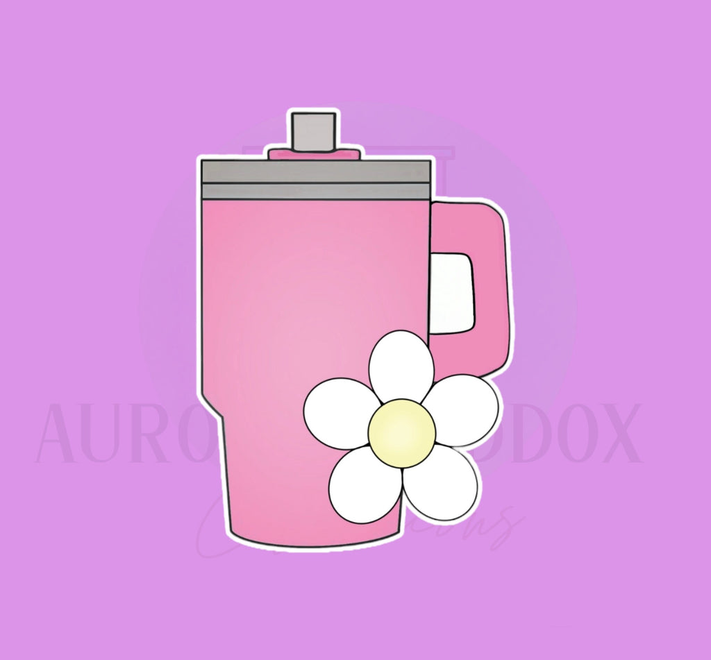 Daisy Tumbler Cup Cookie Cutter