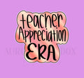 Teacher Appreciation Era Cookie Cutter