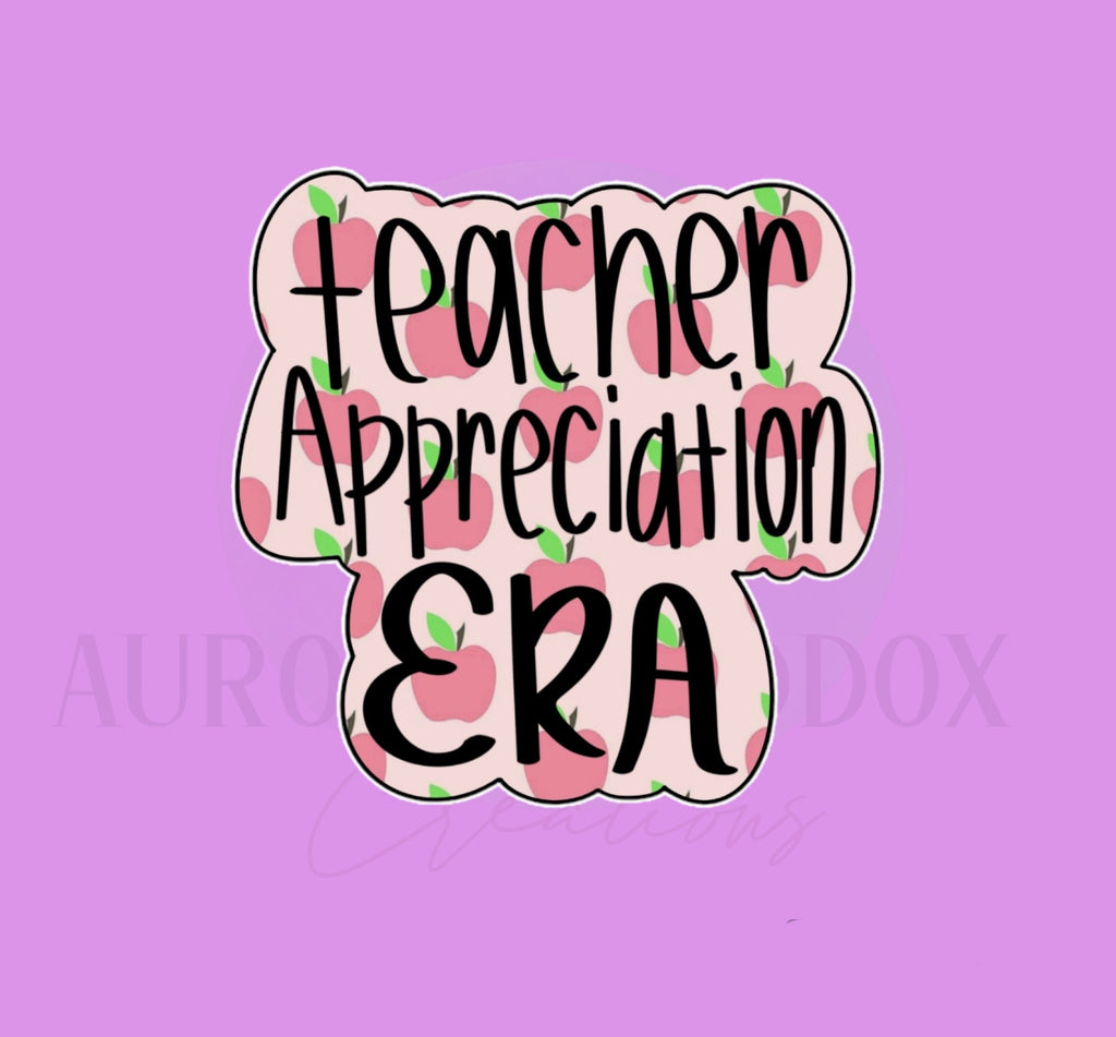 Teacher Appreciation Era Cookie Cutter