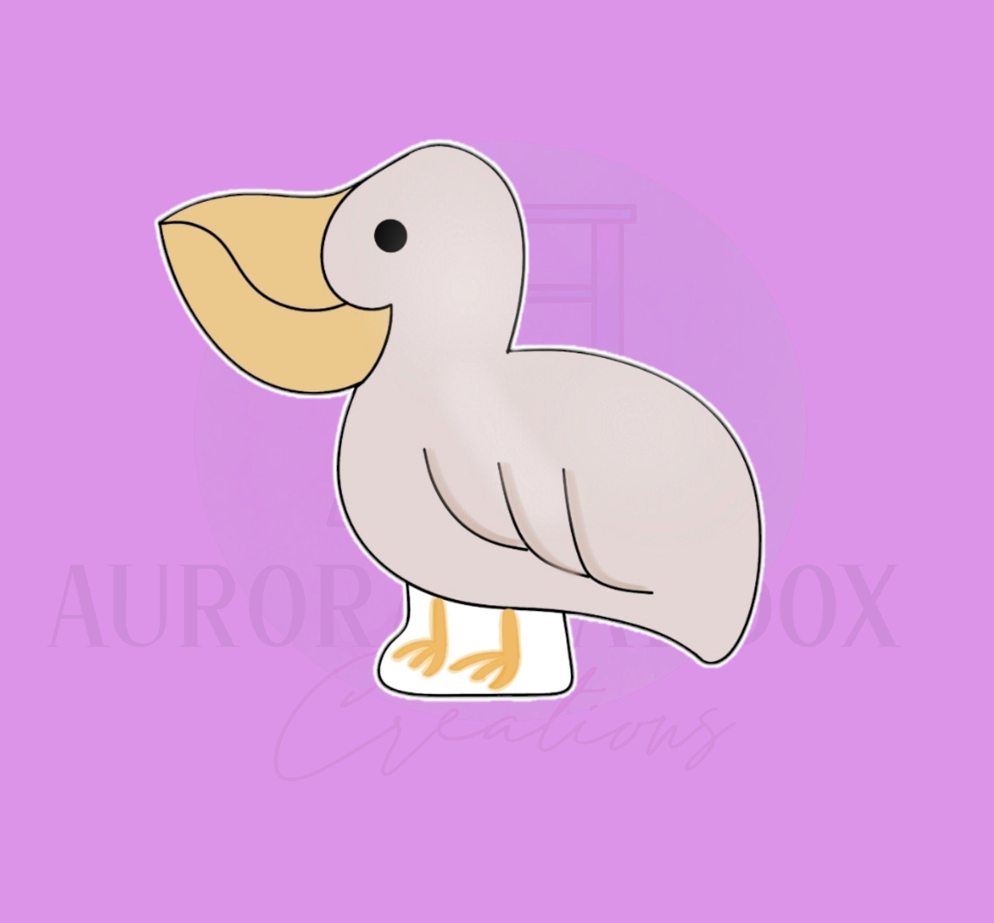 Pelican Cookie Cutter