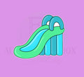 Inflatable Slide Cookie Cutter