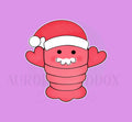 Christmas Crawfish Cookie Cutter