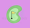 Putting Green Cookie Cutter