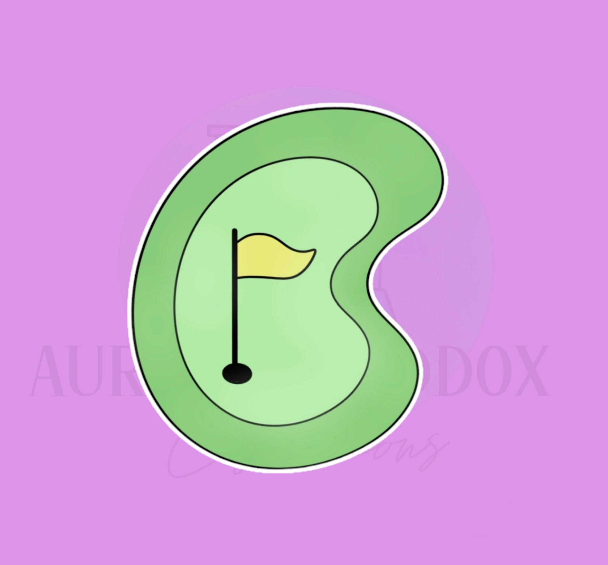 Putting Green Cookie Cutter