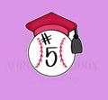 Baseball Grad Cookie Cutter