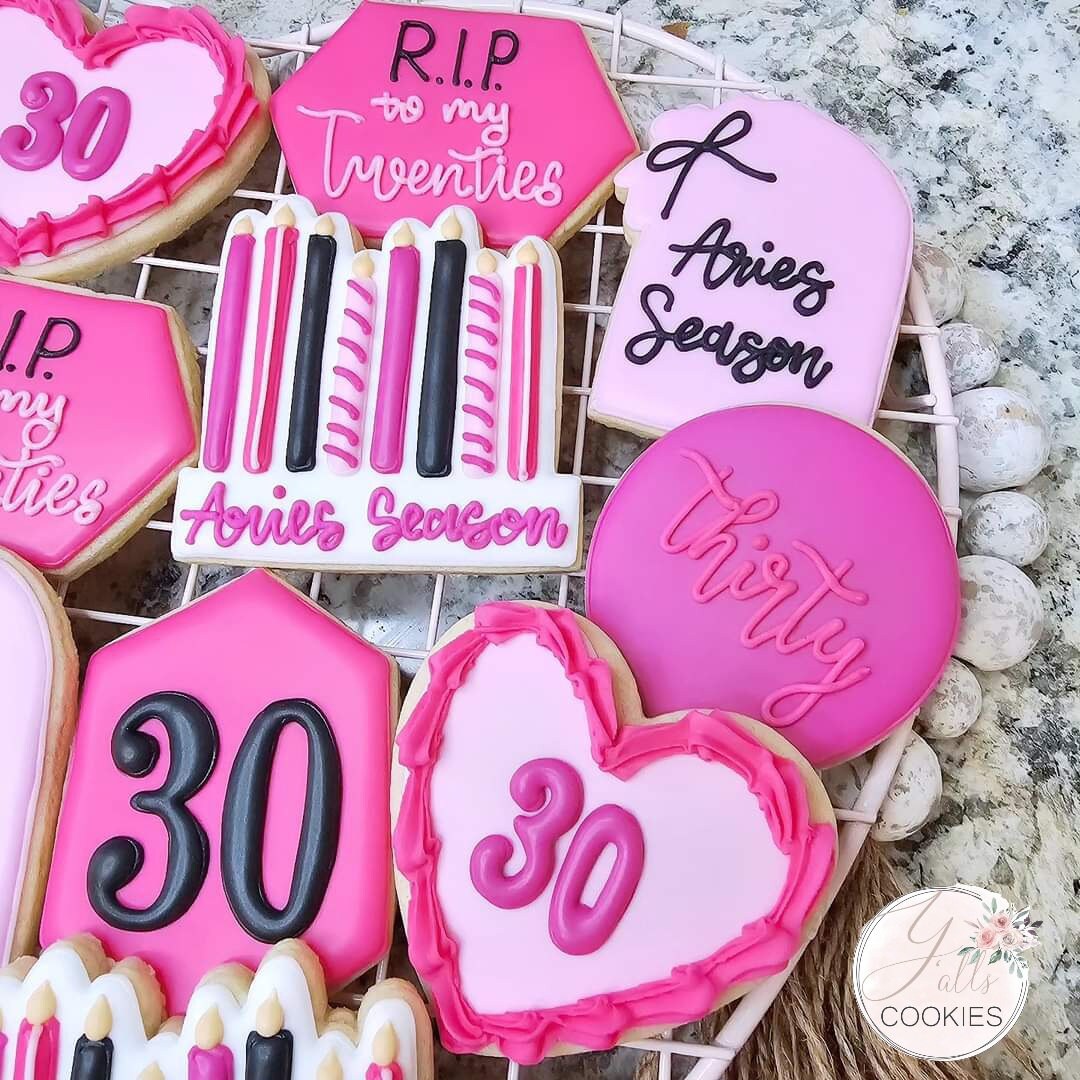 Birthday Candle Plaque Cookie Cutter