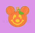 Mouse Pumpkin with Leaf Cookie Cutter