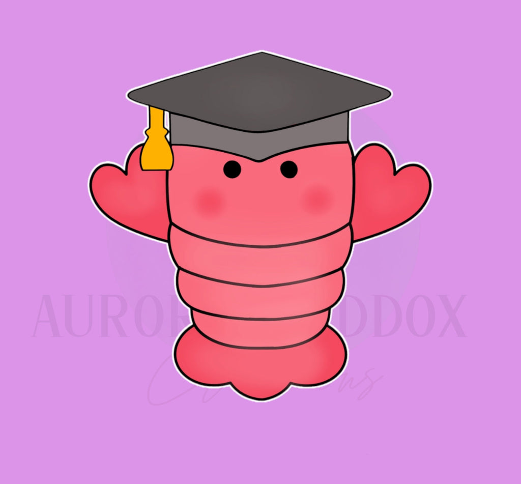 Crawfish Grad Cookie Cutter
