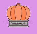 Pumpkin Stand Cookie Cutter