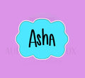 Asha Plaque | Cookie Cutter