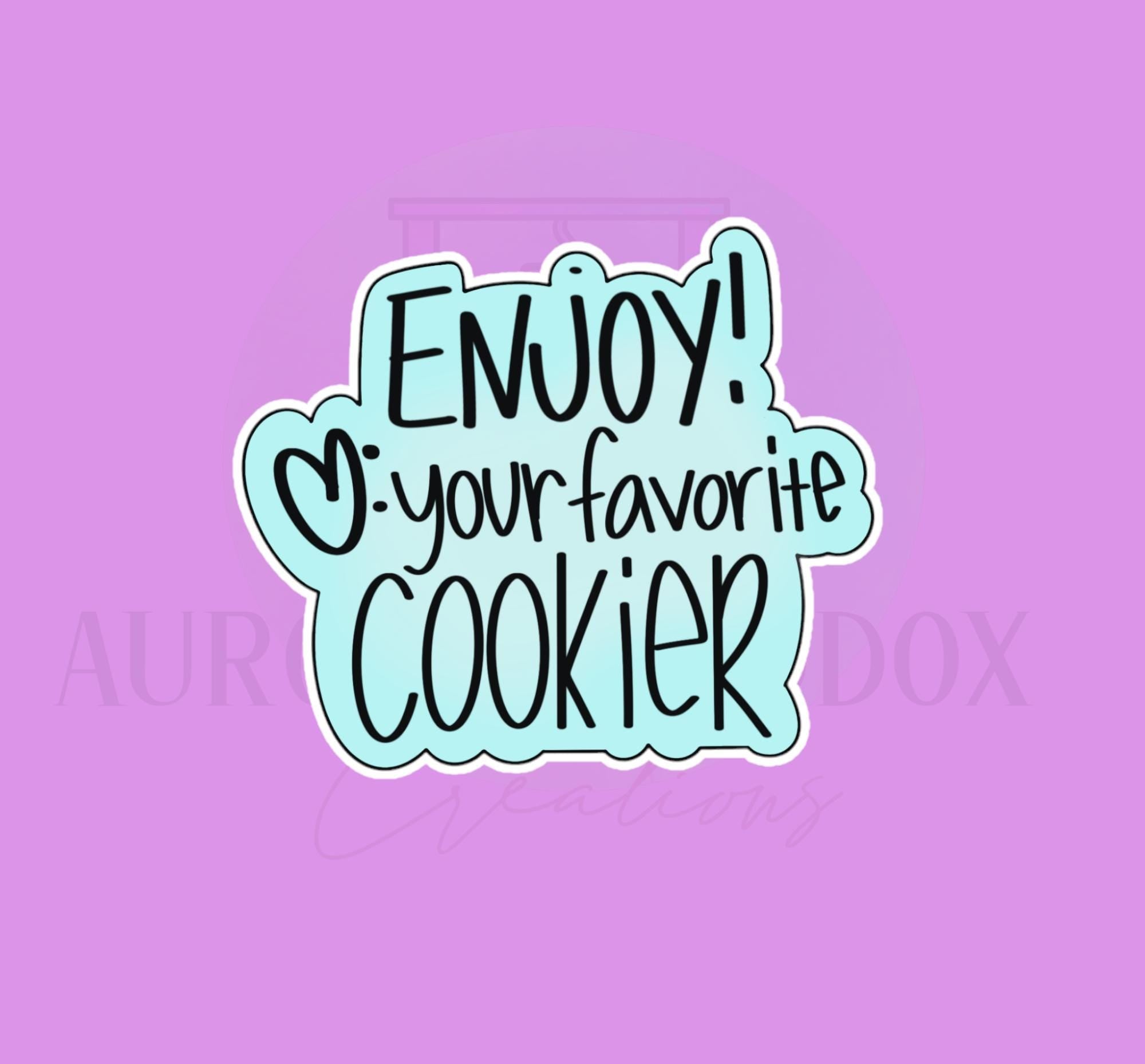 Thank You for your Order Cookie | Cookie Cutter