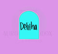 Delitha Plaque | Cookie Cutter