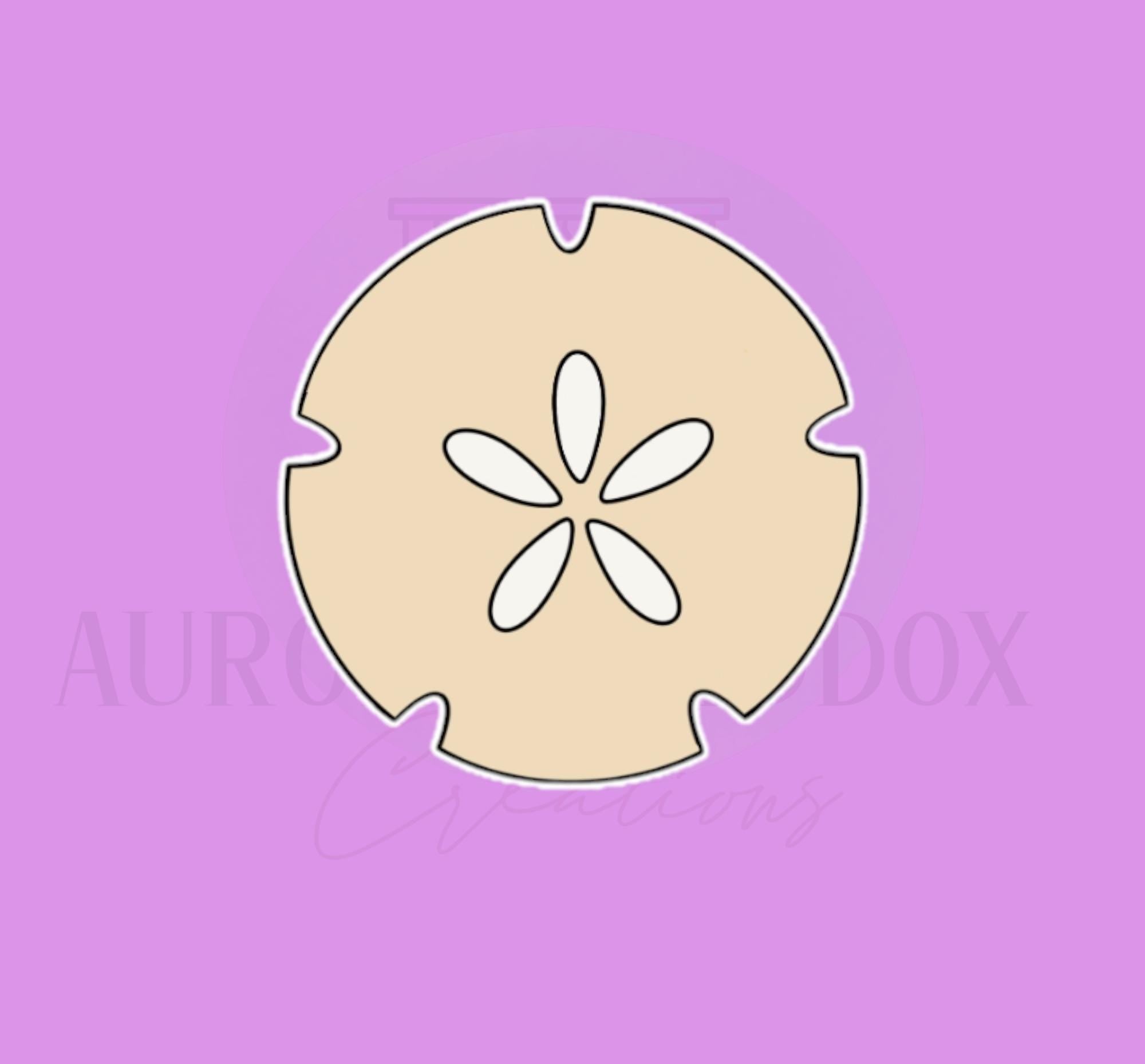 Sand Dollar Cookie Cutter