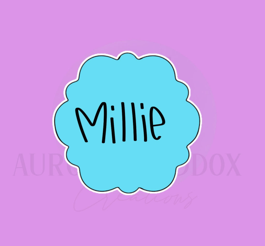 Millie Plaque | Cookie Cutter