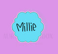 Millie Plaque | Cookie Cutter