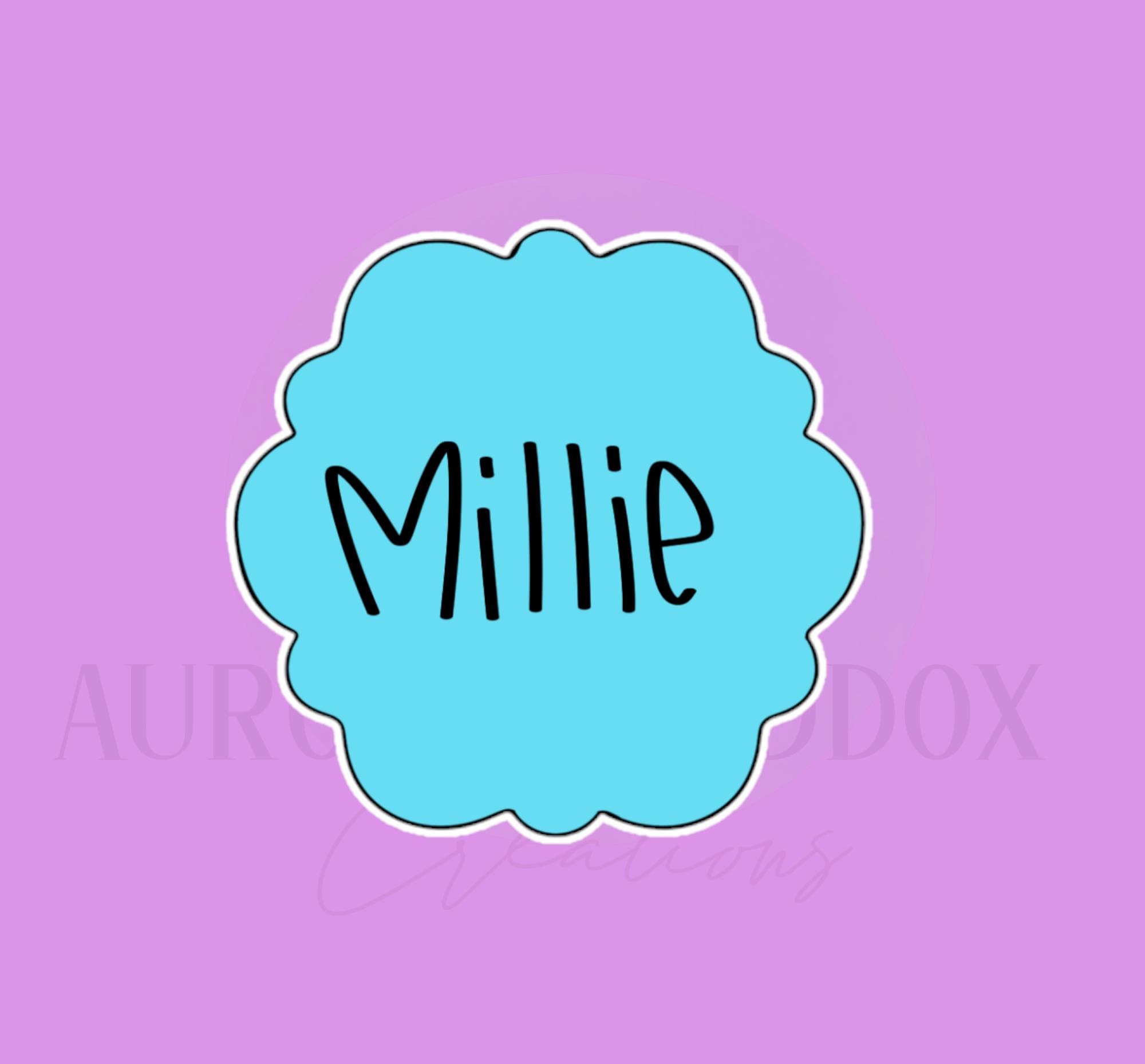 Millie Plaque | Cookie Cutter