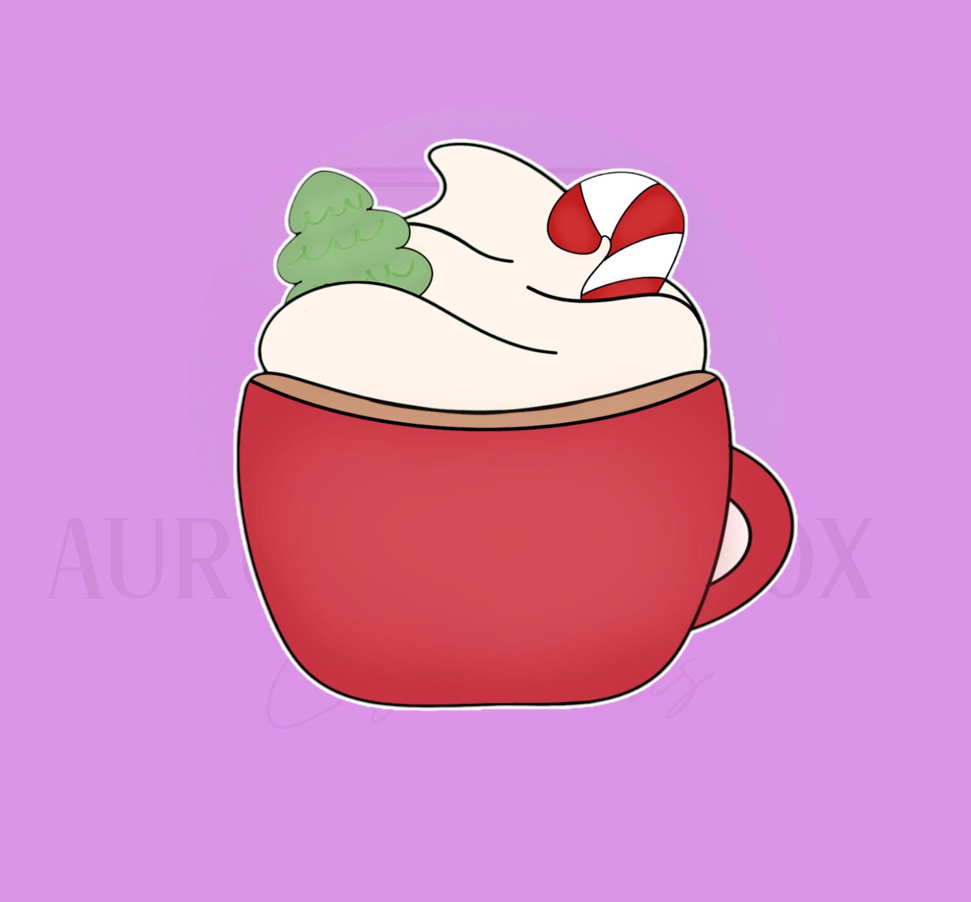 Whipped Cup Candy Cane & Christmas Tree | Cookie Cutter
