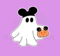 Mouse Ghost Trick or Treat | Cookie Cutter