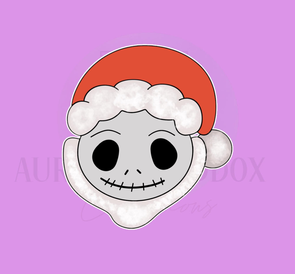 Skeleton Santa Cookie Cutter