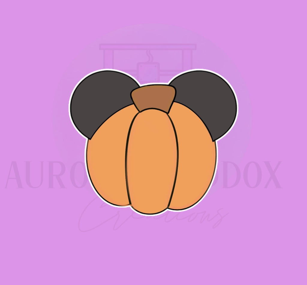 Pumpkin Mouse Ears | Cookie Cutter