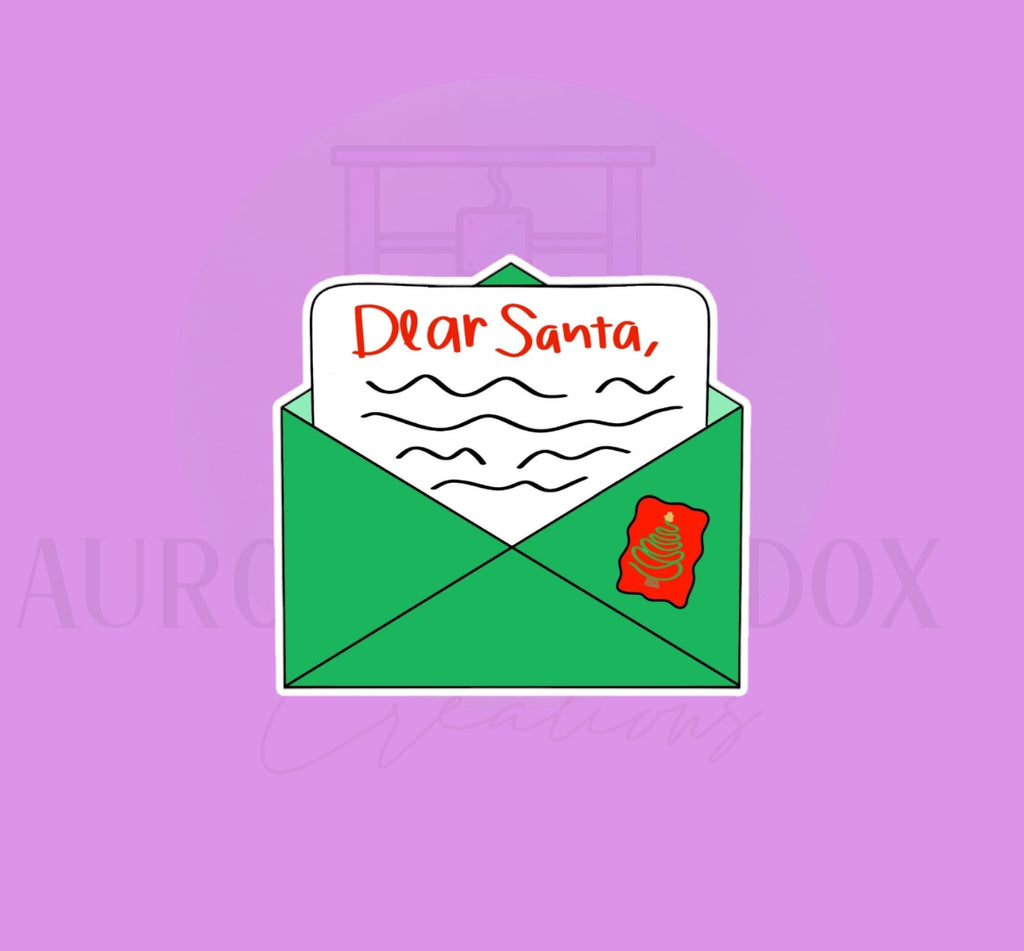 Santa Letter Cookie Cutter