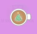 Coffee Top view | Cookie Cutter