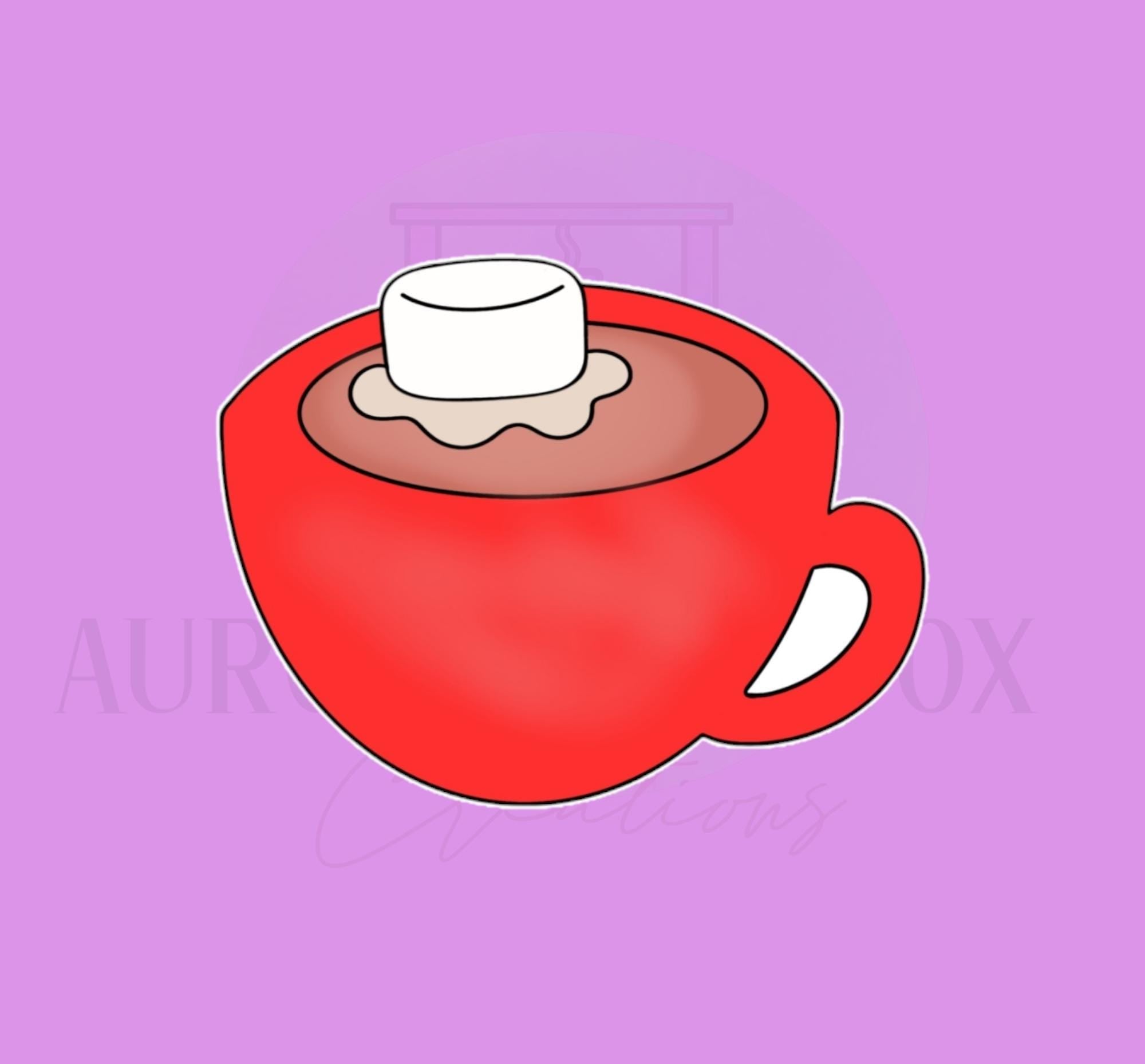 Winter Cup with Marshmallow | Cookie Cutter