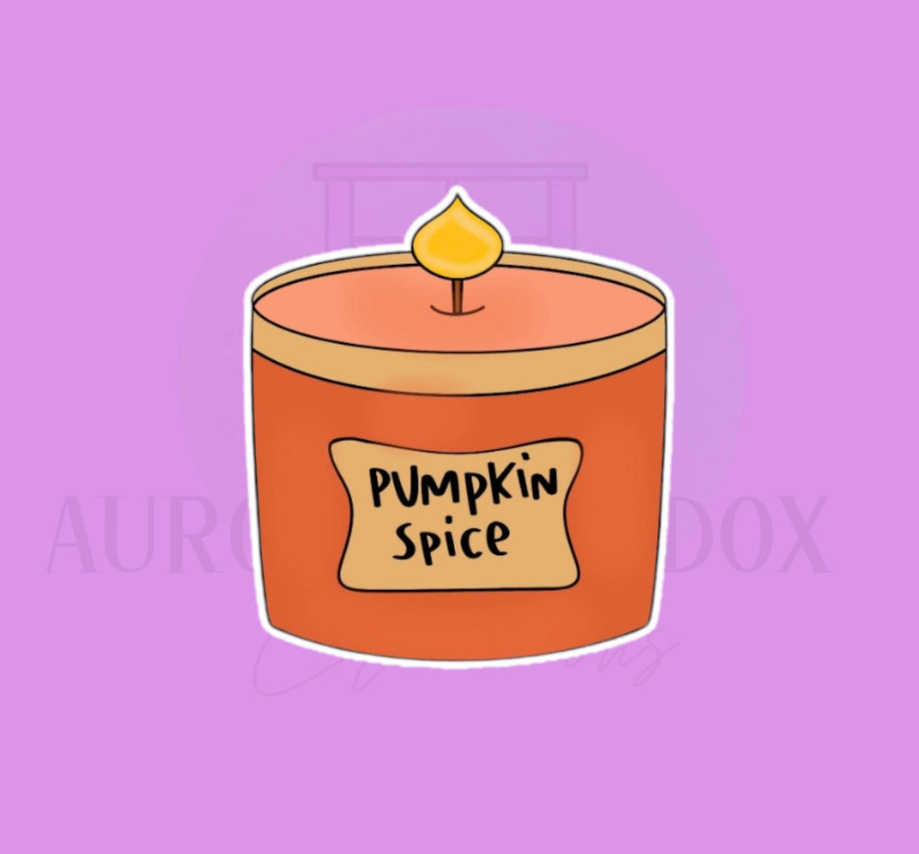Fall Candle Cookie Cutter