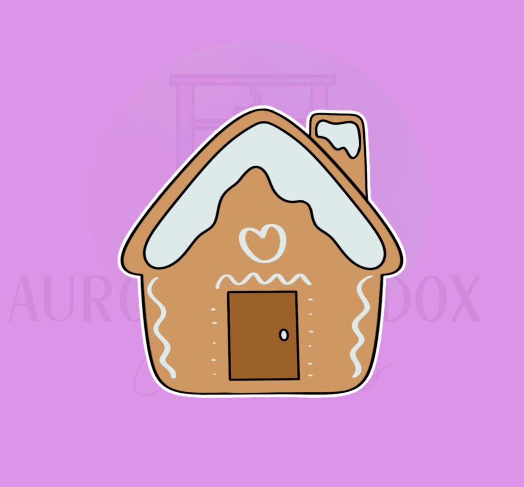 Gingerbread House #2 Cookie Cutter