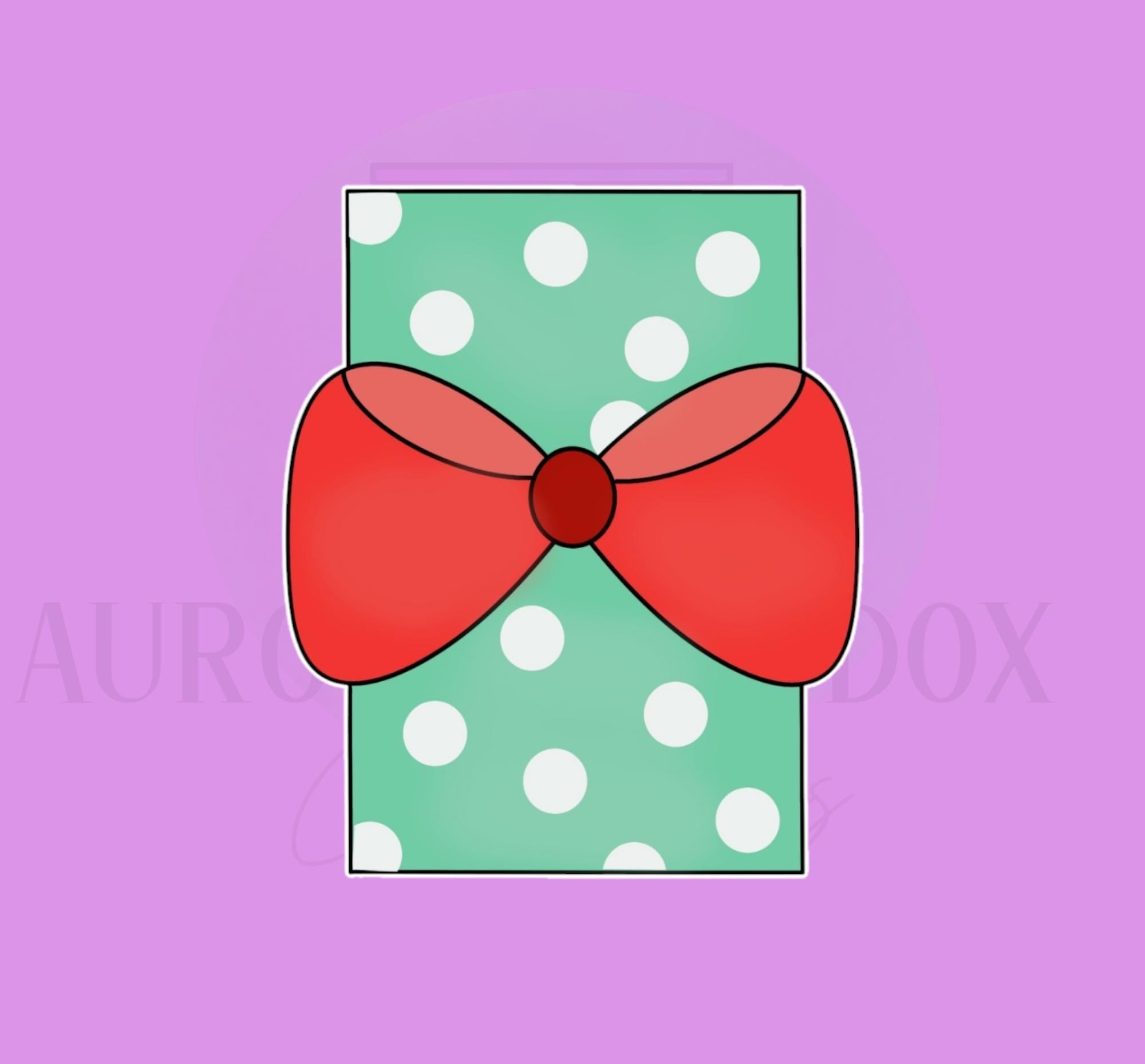Present Bow Cookie Cutter