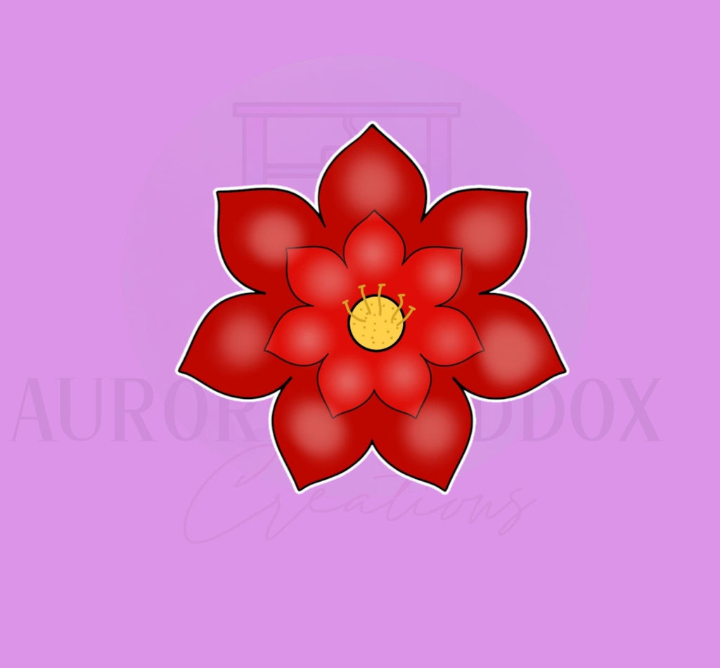 Poinsettia #2 Cookie Cutter