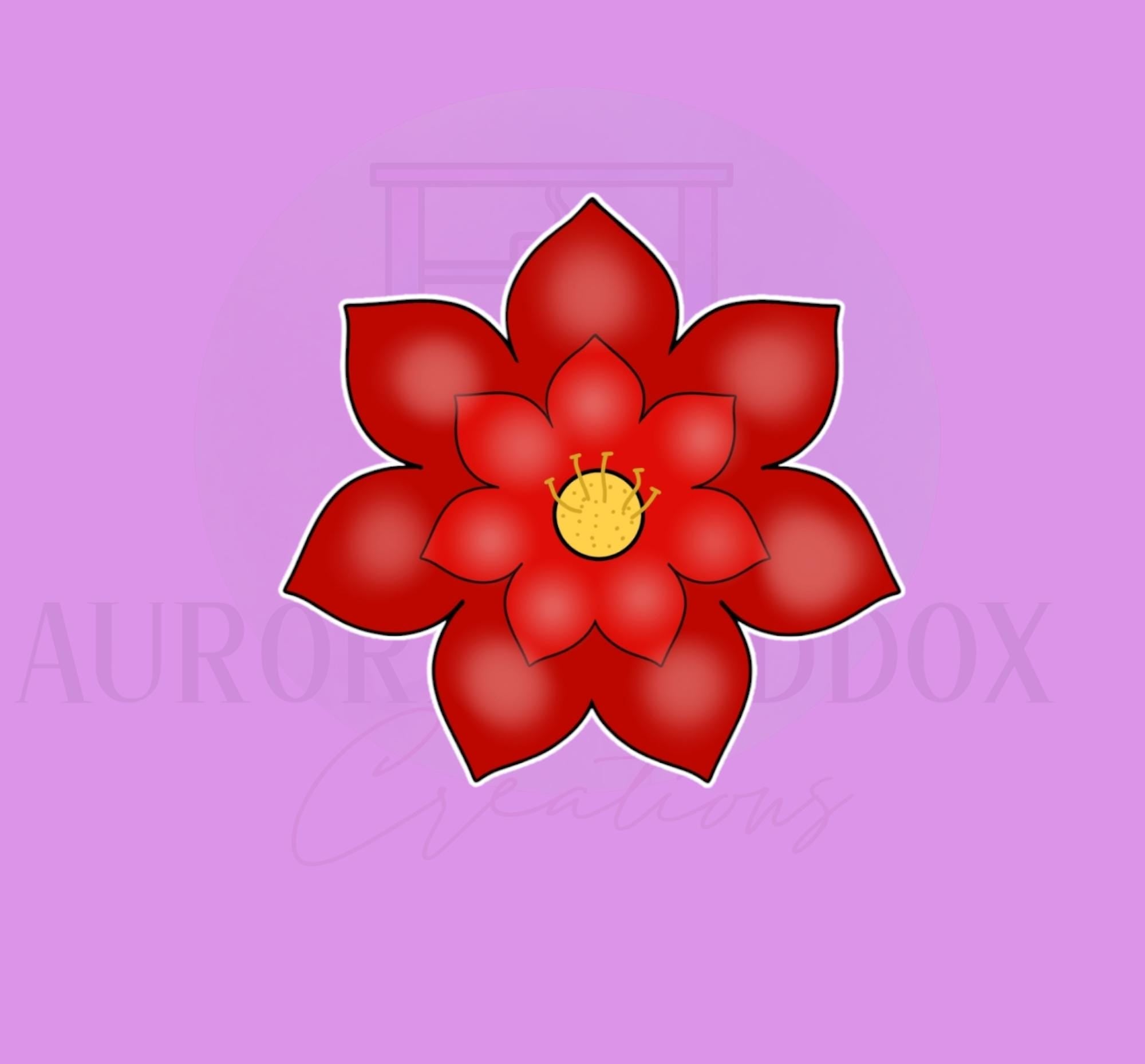 Poinsettia #2 Cookie Cutter